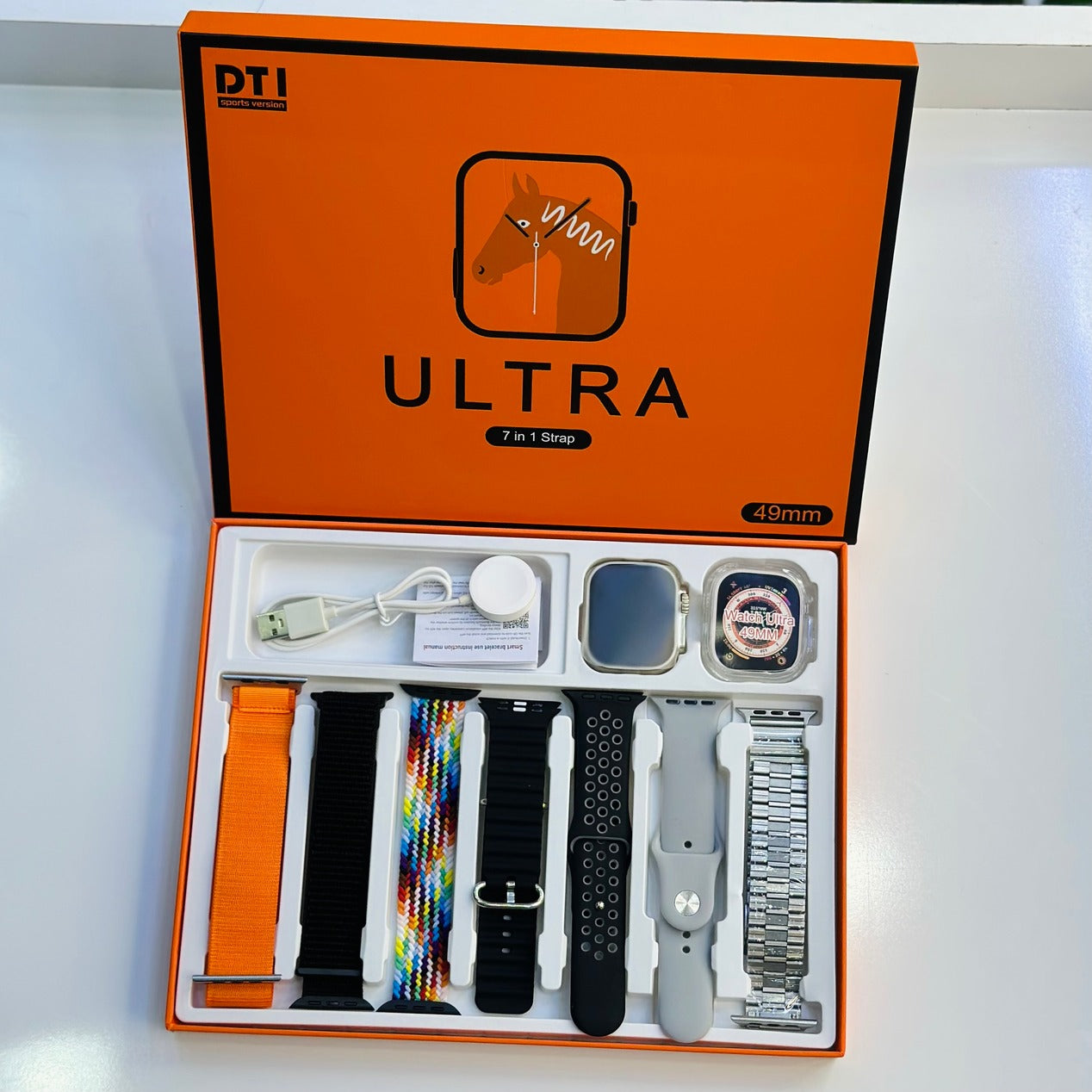 7 in 1 Ultra Smart Watch - Metal Mania