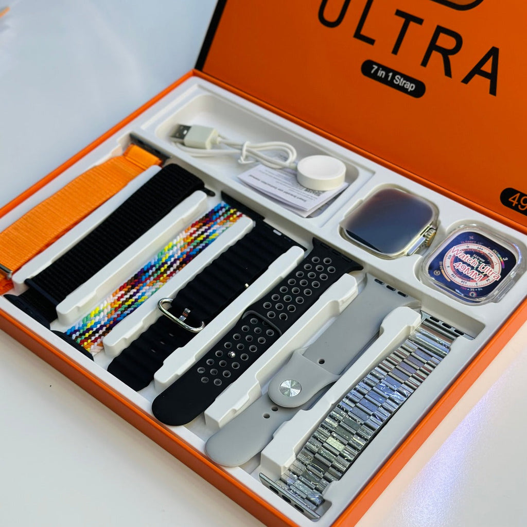 7 in 1 Ultra Smart Watch - Metal Mania